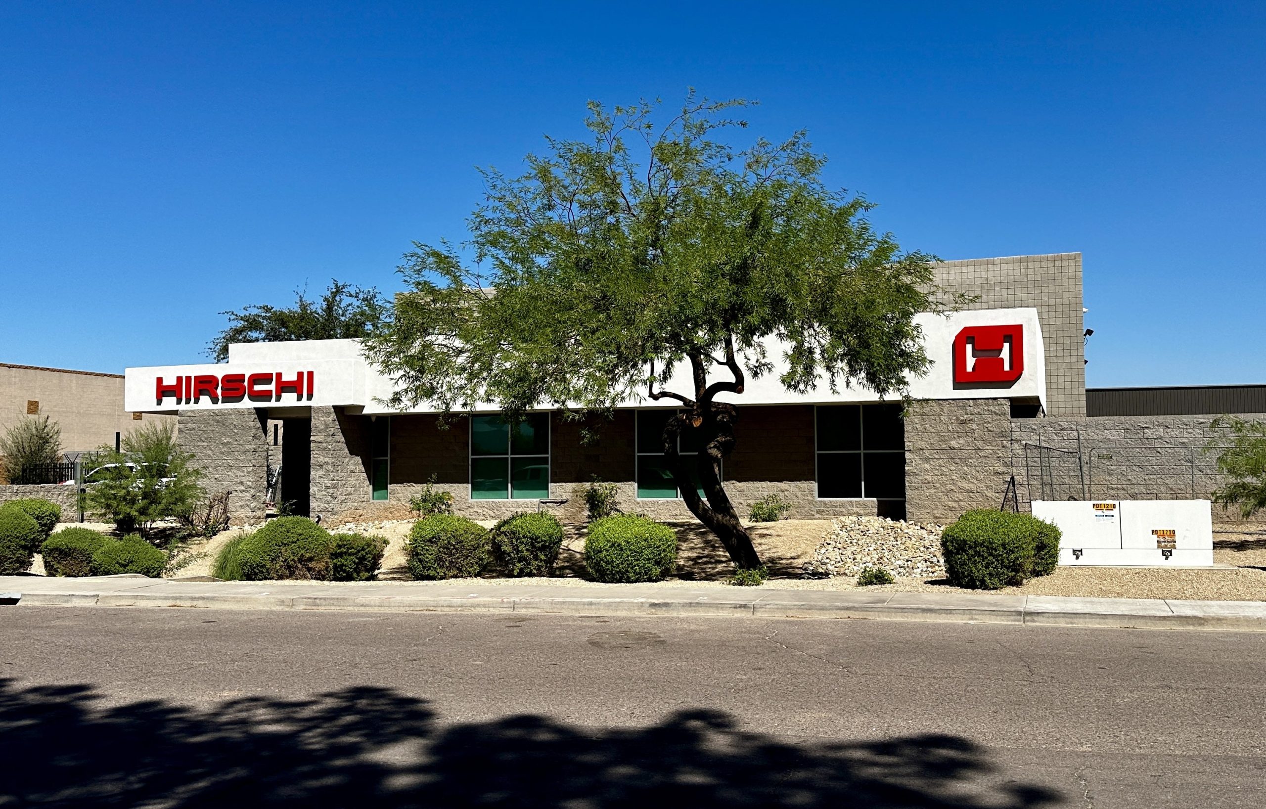 This is the Hirschi Companies office in Phoenix Arizona, ready to deliver the best construction service to clients. Hirschi Masonry of Las Vegas, Nevada