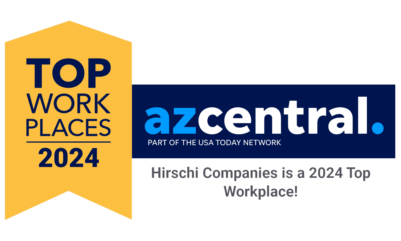 In 2024, Hirschi Masonry won the Top Work Places award. This was awarded by the azcentral.